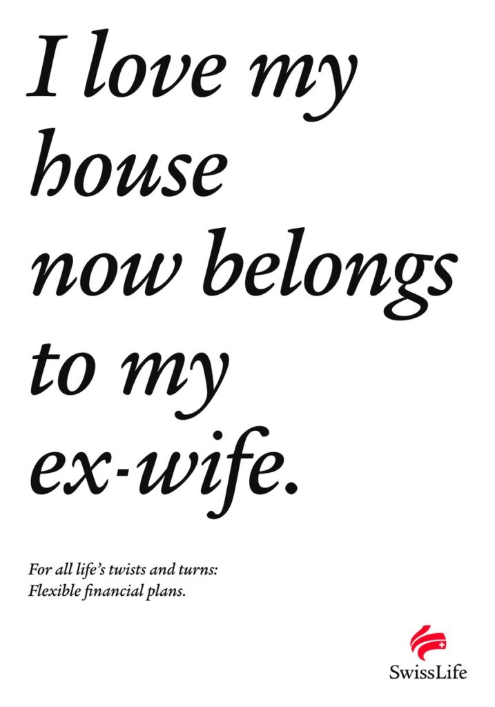 Headline: I love my house now belongs to my wife