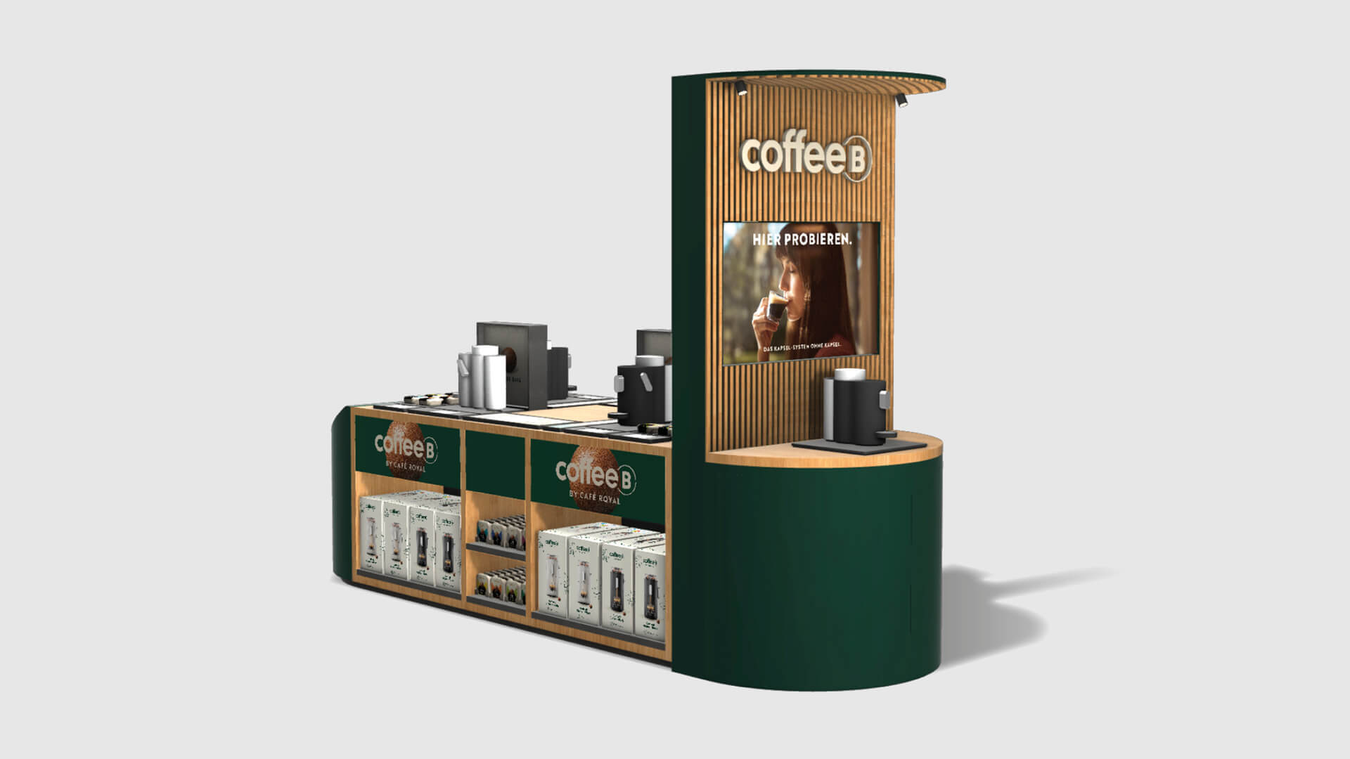 CoffeeB Flagship für melectronics