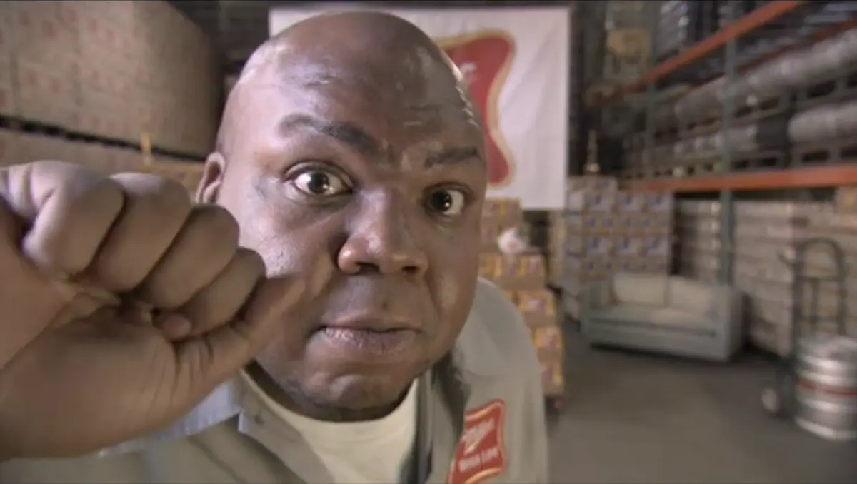Ausschnitt aus einem 1-sekündigen Werbespot von Miller High Life