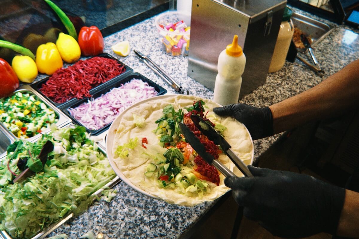 Bilo Bistro Döner Zubereitung